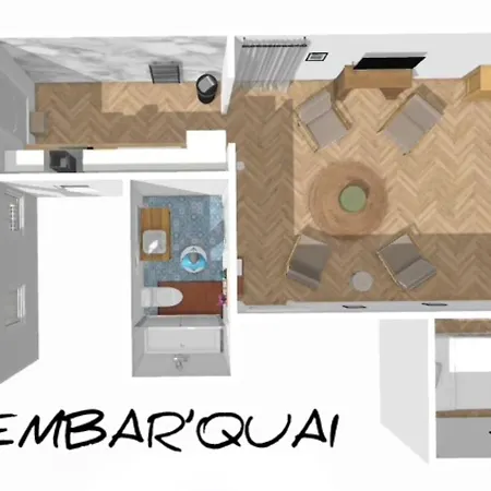 L'embar'quai Apartment *