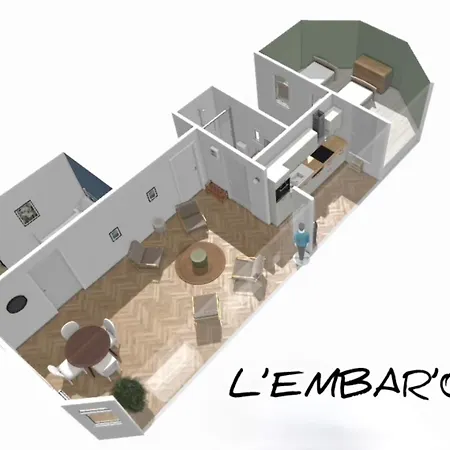 L'embar'quai Διαμέρισμα Le Tréport